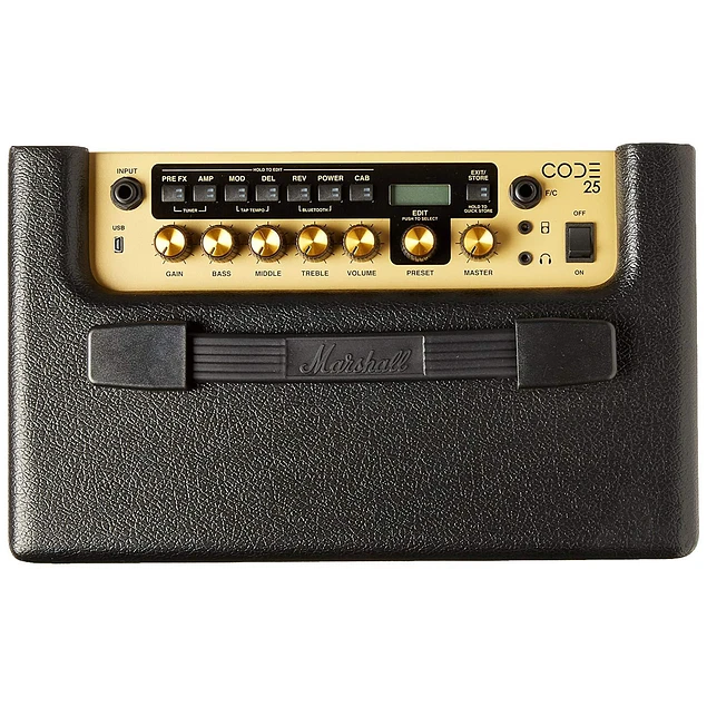 AMPLIFICADOR DE GUITARRA ELECTRICA MARSHALL CODE 25