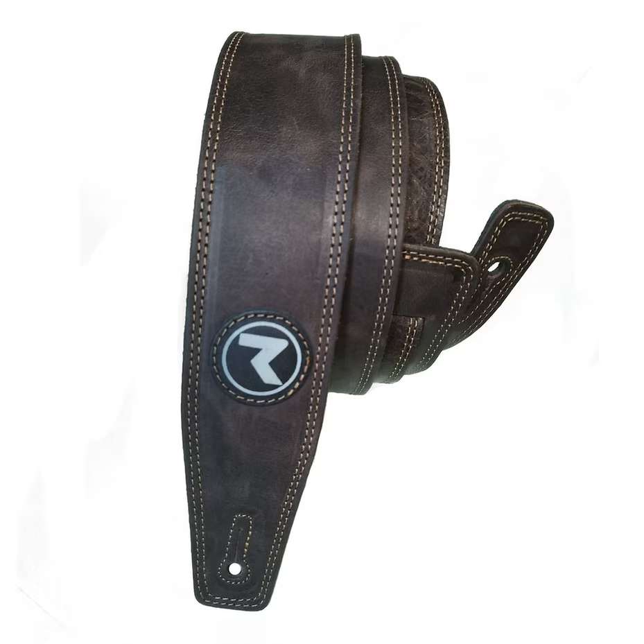 RAVEN STRAPS Vintage 2" Dark Brown