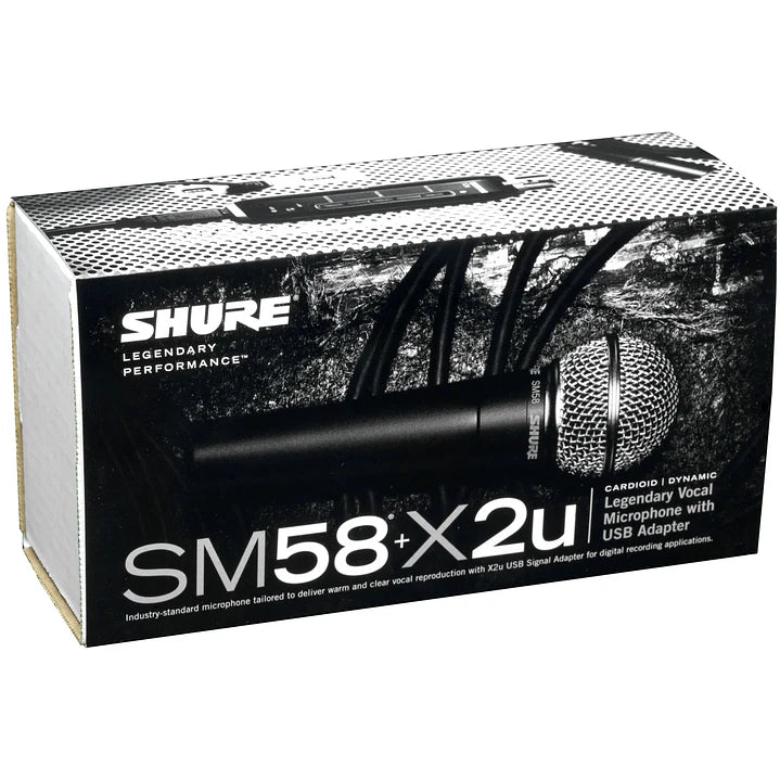 MICROFONO SHURE SM58-X2U