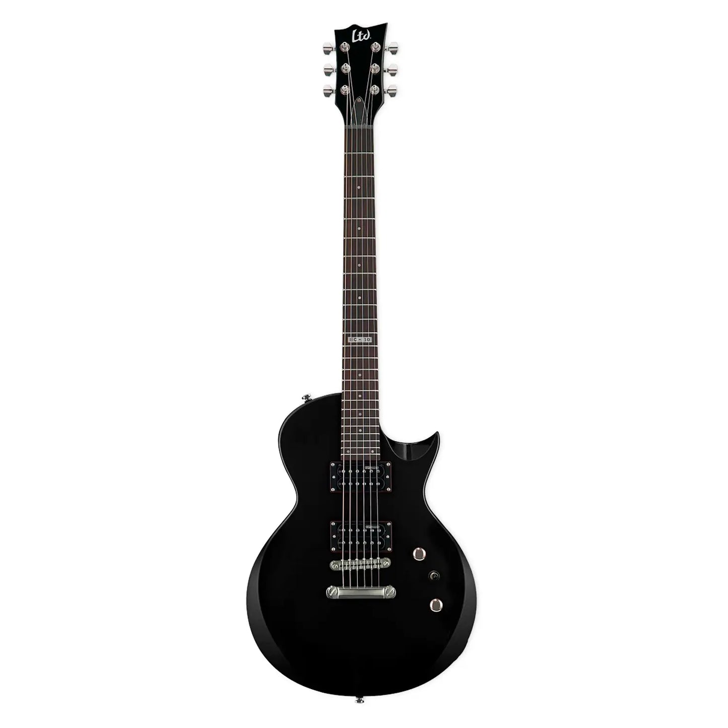 GUITARRA ELECTRICA LTD EC-10 KIT C/FUNDA BLK LEC10KITBLK