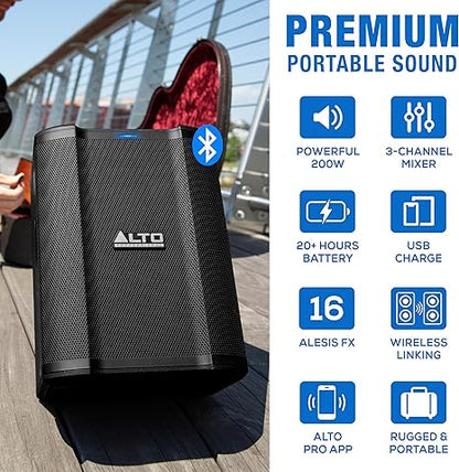 CAJA ACTIVA RECARGABLE ALTO BUSKERXEU 200W