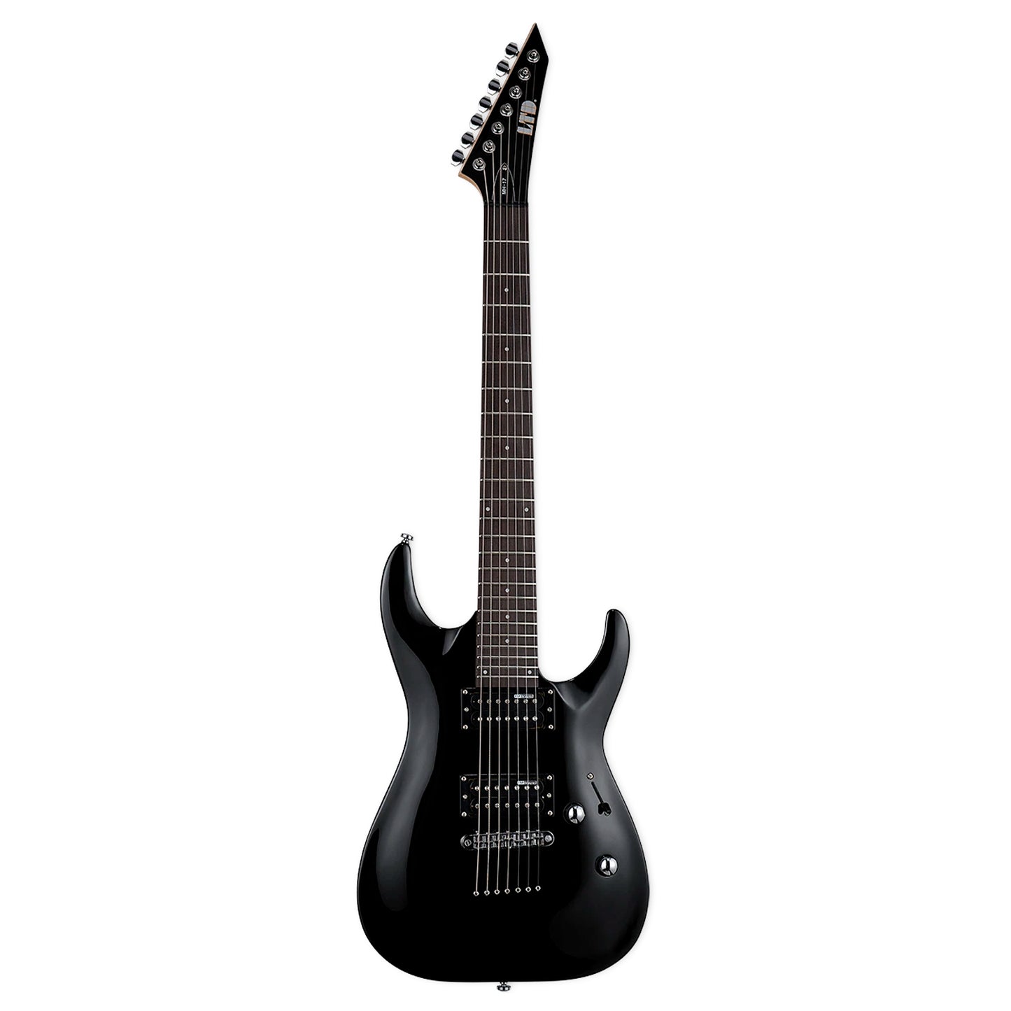 GUITARRA ELECTRICA LTD H-17 C/FUNDA BLK