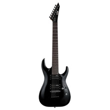 GUITARRA ELECTRICA LTD MH-17 C/FUNDA BLK 7CUERDAS