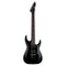GUITARRA ELECTRICA LTD MH-17 C/FUNDA BLK 7CUERDAS