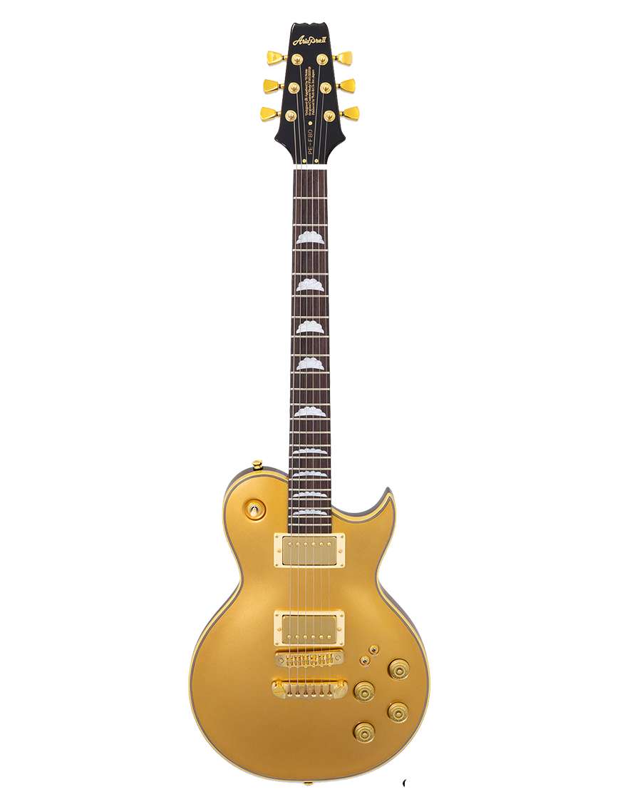 ARIA PRO II GUITARRA ELECTRICA PE-F80 LPAUL GOLD TOP LIMITED A-PEF80-GDTP