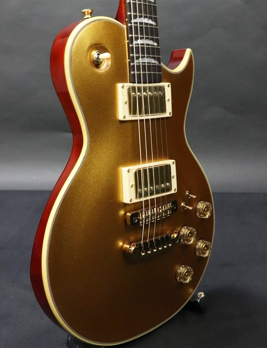 ARIA PRO II GUITARRA ELECTRICA PE-F80 LPAUL GOLD TOP LIMITED A-PEF80-GDTP
