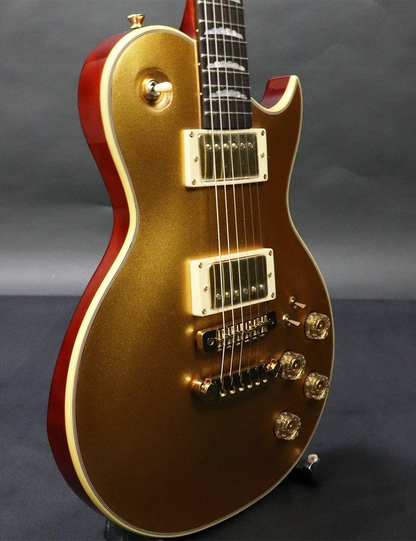 ARIA PRO II GUITARRA ELECTRICA PE-F80 LPAUL GOLD TOP LIMITED A-PEF80-GDTP