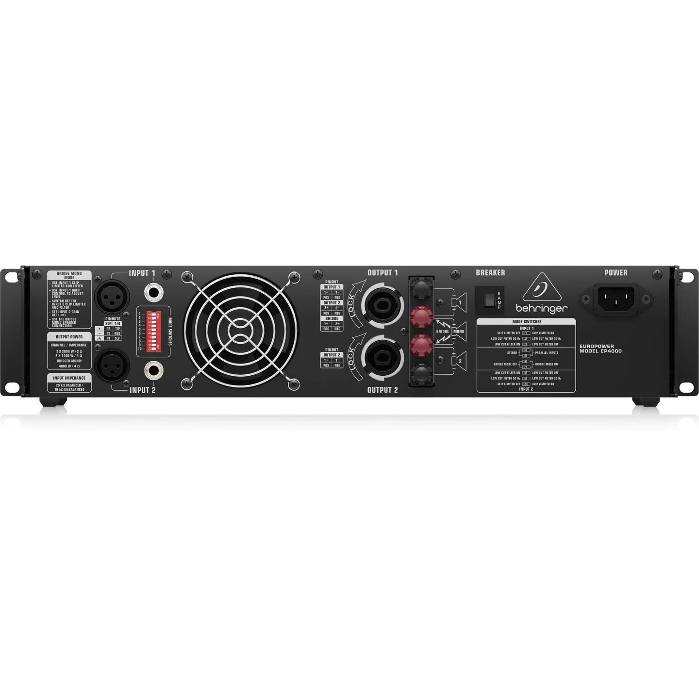 AMPLIFICADOR EP4000 BEHRINGER