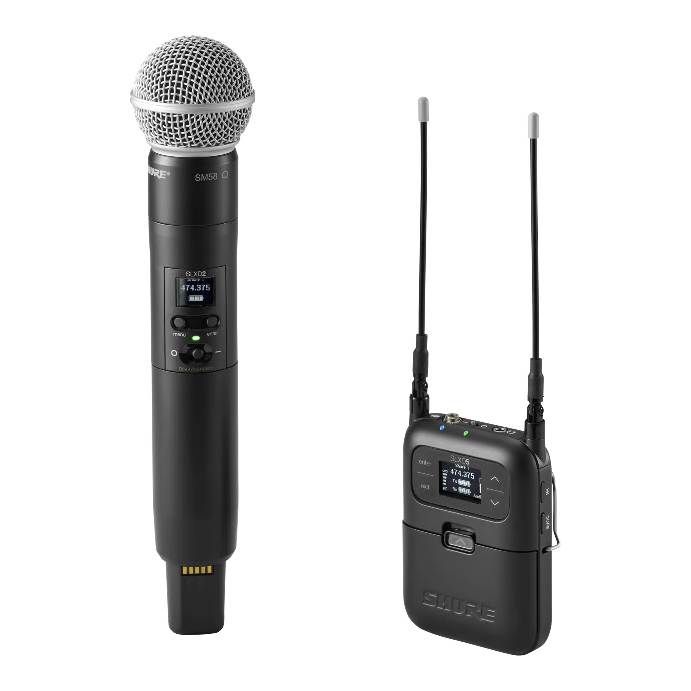 SHURE SLXD25/SM58