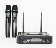 Micrófono inalámbrico doble SKP UHF 300D