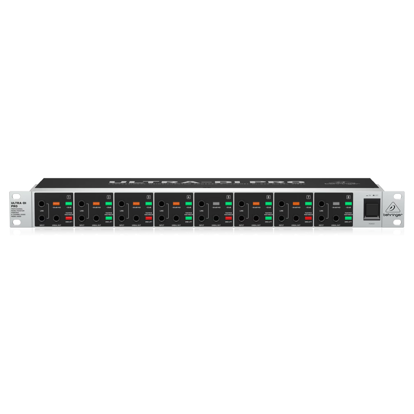 Caja Directa Activa Behringer DI800 V2 de 8 Canales