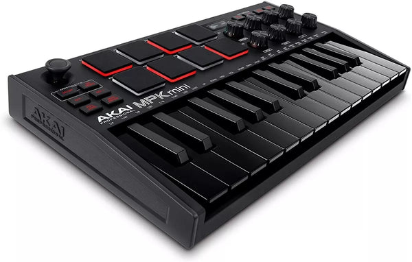 CONTROLADOR MIDI AKAI MPK MINI MK3 BLACK O WHITE – Rincón del Músico CONTROLADOR MIDI AKAI MPK MINI MK3 BLACK O WHITE – Rincón del Músico