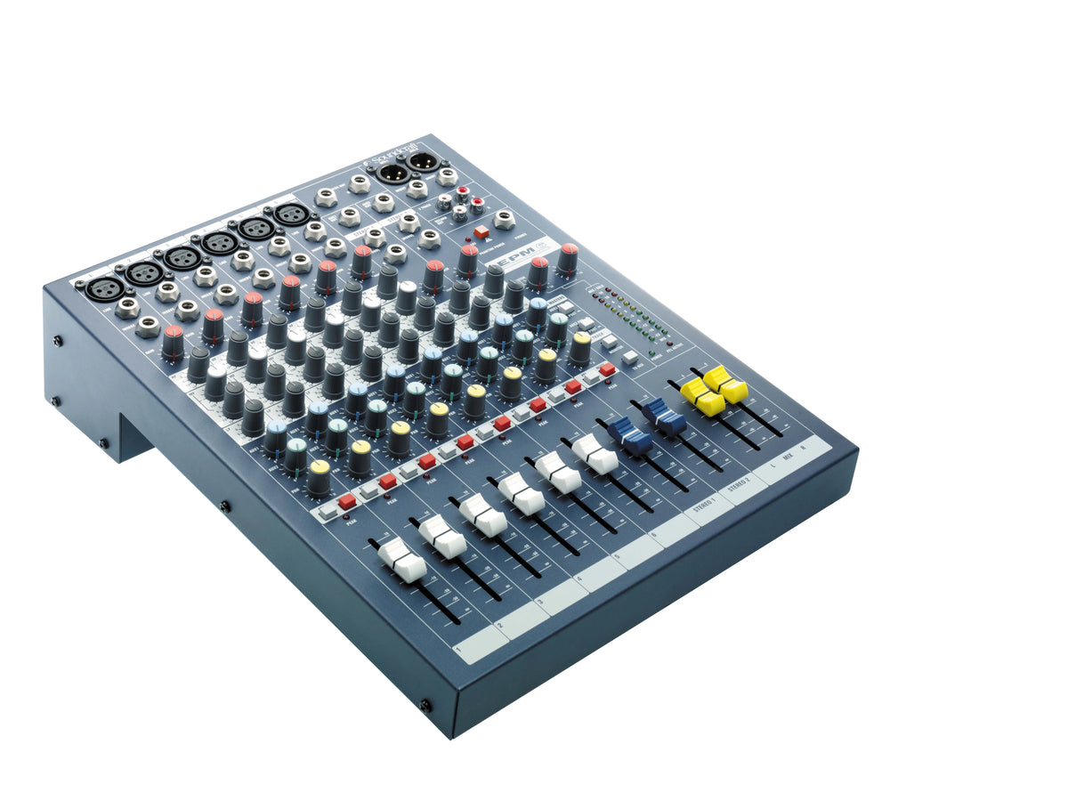 Soundcraft EPM6 Mixer Análogo de 6+2 Canales