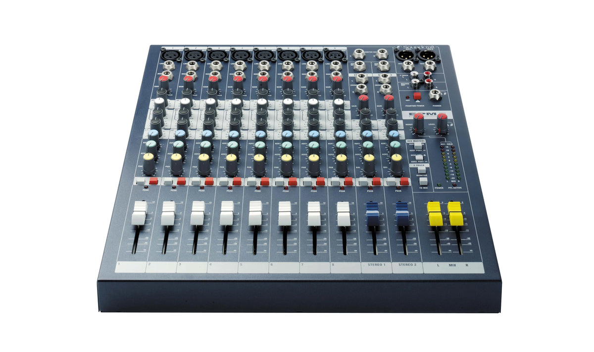 Soundcraft EPM8 Mixer Análogo de 8+2 Canales