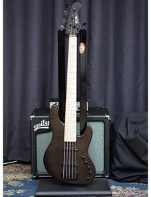 FGN® Mighty Jazz ASH DEM JMJ5 Bajo Eléctrico 5 Cuerdas Funda | T Black Flat