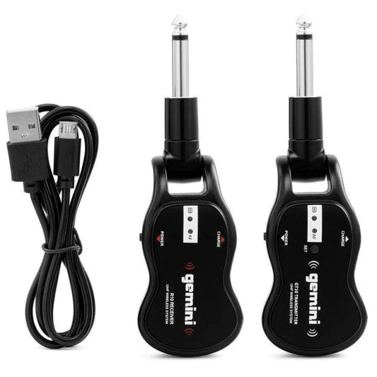 GEMINI GMU-G100 SISTEMA INALÁMBRICO PARA INSTRUMENTO GUITARRA Y BAJO