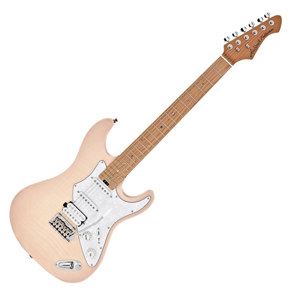 ARIA PRO II GUITARRA ELÉCTRICA 714MK2 STRAT MARBLE WHITE A-714-MK2-MBWH