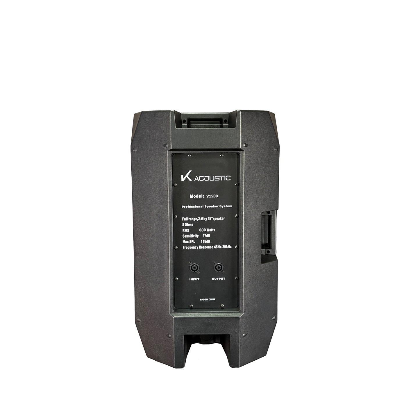 Caja Pasiva K-Acoustic V1500 15” 400W RMS