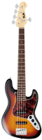 FGN® 5C Neo Classic NJB100RALV Bajo Eléctrico Funda | 3Tone Sunburst
