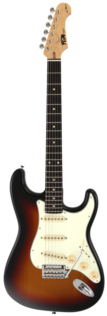 Guitarra Eléctrica Fujigen FGN Neo Classic NST100RAL-3TS 3 Tones Sunburst con Funda