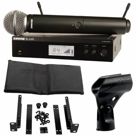 BLX24R/SM58 SHURE MICROFONO INALAMBRICO RAQUEABLE – Rincón del Músico