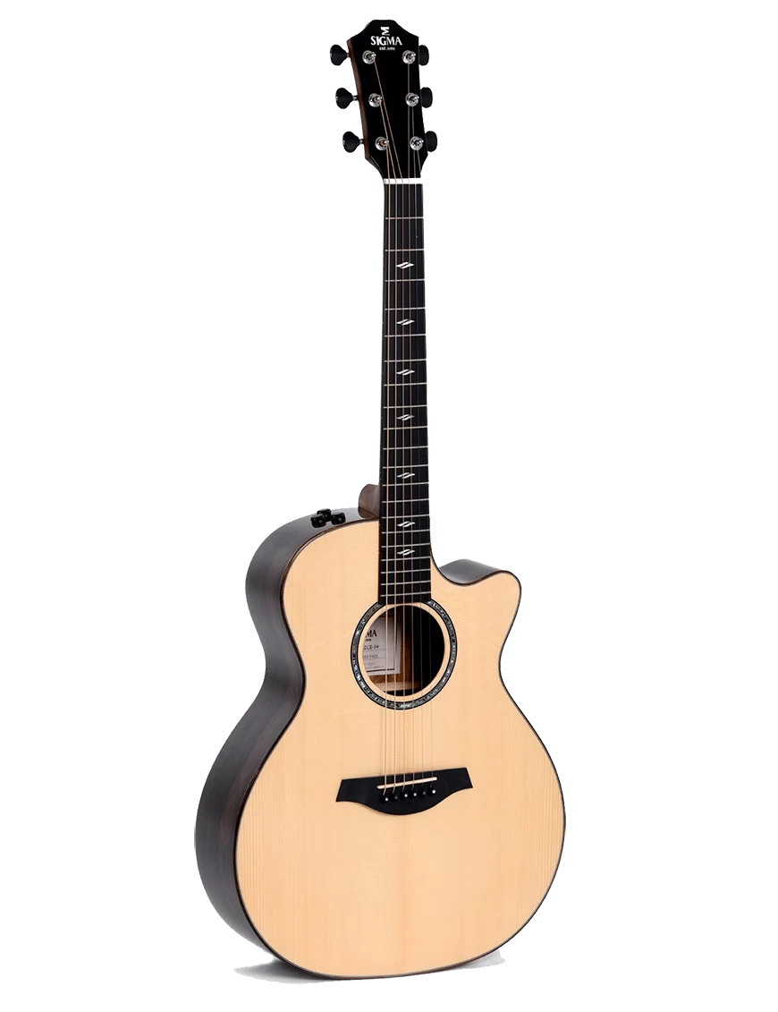 Sigma GZCE-3 Guitarra Electroacústica Grand OM Fishman