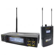 Sistema De monitoreo In Ear SKP STAGE MK2 Profesional Multifrecuencia UHF