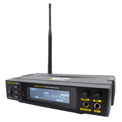 Sistema De monitoreo In Ear SKP STAGE MK2 Profesional Multifrecuencia UHF