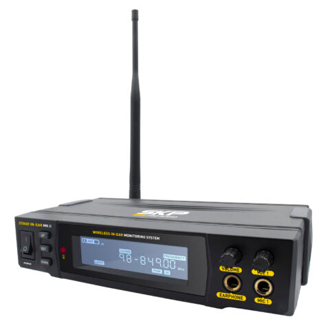 Sistema De monitoreo In Ear SKP STAGE MK2 Profesional Multifrecuencia UHF