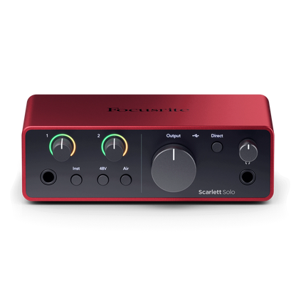 SCARLETT SOLO 4TA GEN FOCUSRITE