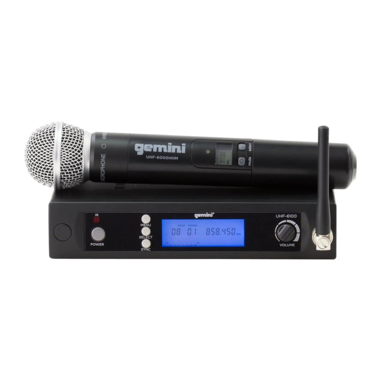 GEMINI UHF-6100M SISTEMA INALAMBRICO DE MANO UHF