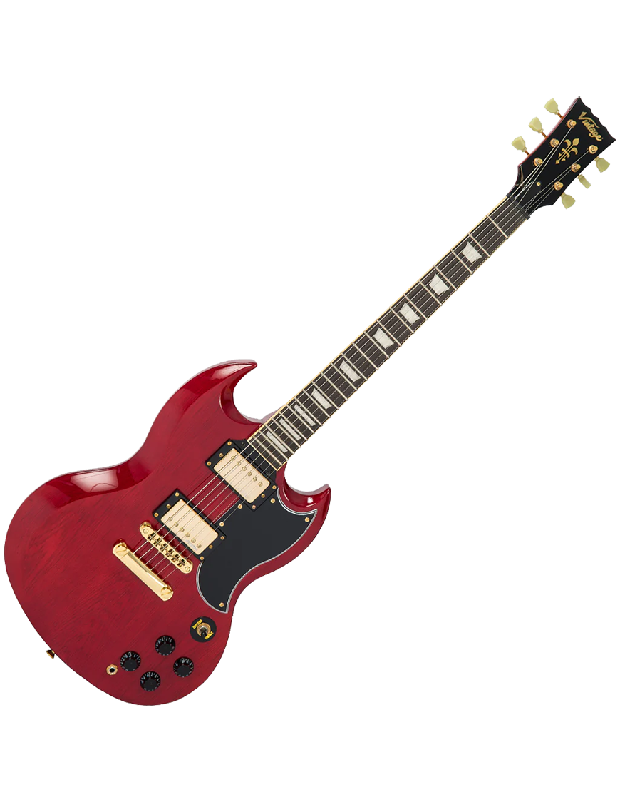 GUITARRA ELECTRICA VINTAGE REISSUED VS6CG CHERRY SG