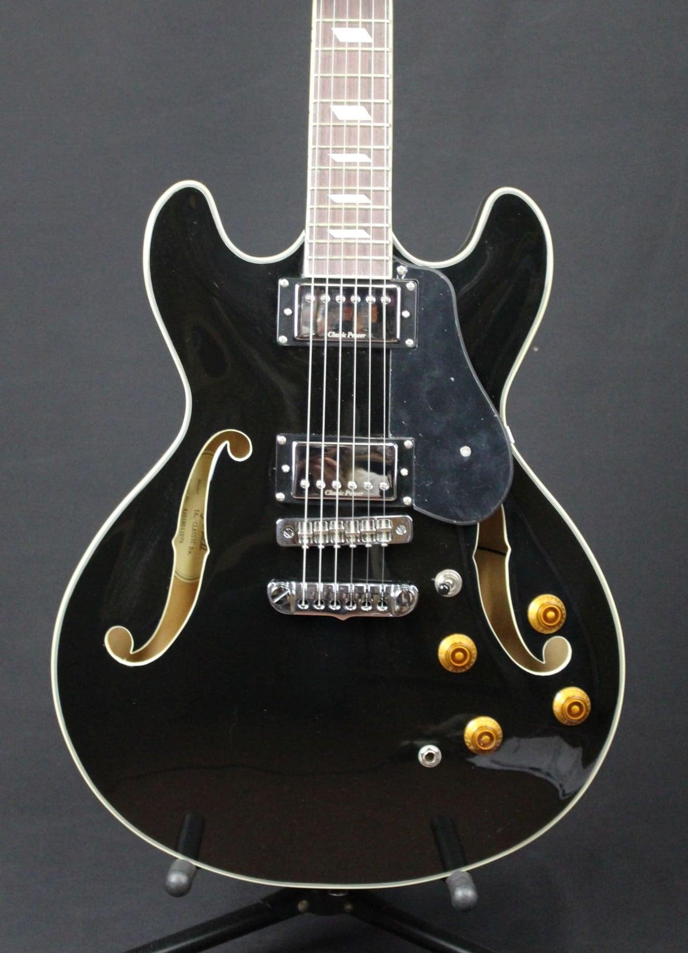 ARIA PRO II GUITARRA ELECTRICA SEMHOLLOW TA CLASSIC BLACK A-TA-CLASS-BK