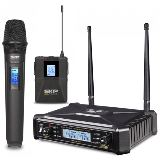 MICROFONO SKP UHF-700PRO