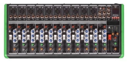 Consola Mixer Probass Pm-1624bt-reproductor Usb
