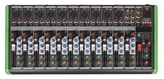 Consola Mixer Probass Pm-1624bt-reproductor Usb