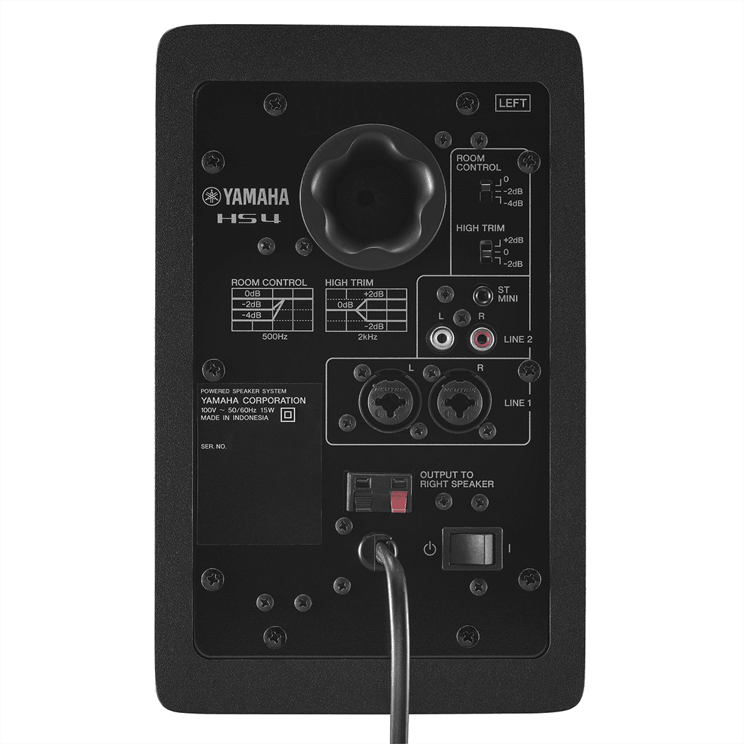 Yamaha HS4 B - Monitor de Estudio (Par)