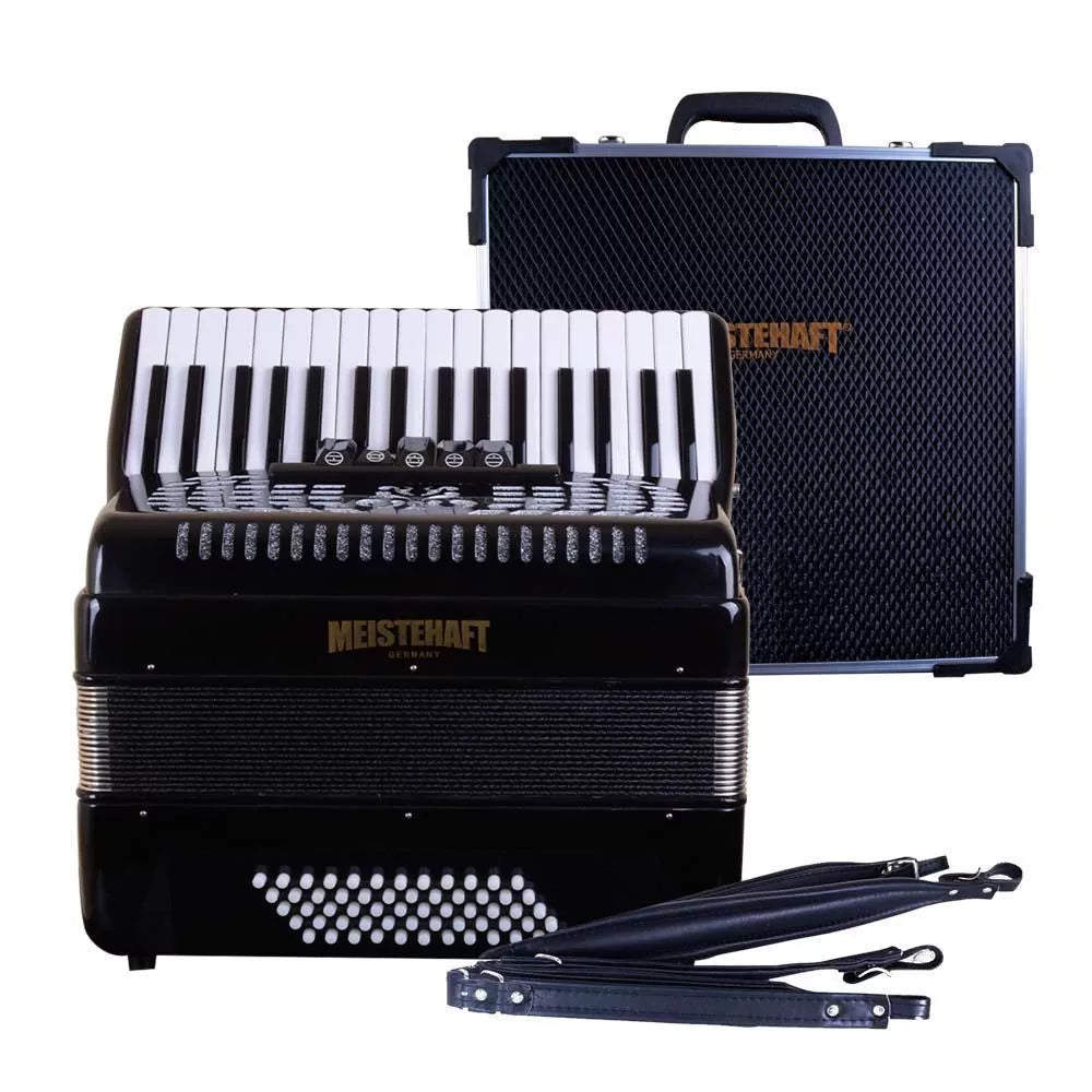 ACORDEON 60 BAJOS 5R NEGRA MEISTEHAFT