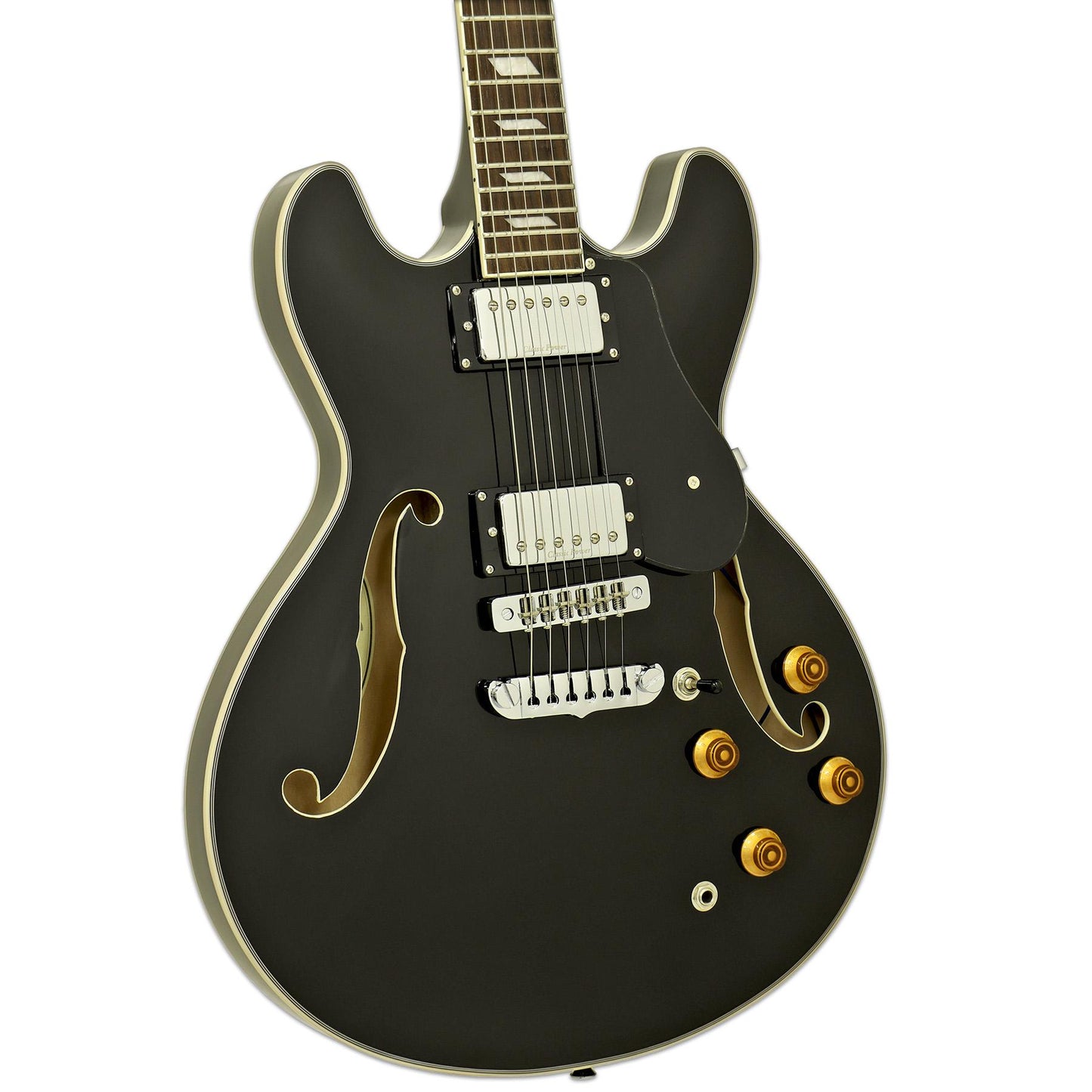 ARIA PRO II GUITARRA ELECTRICA SEMHOLLOW TA CLASSIC BLACK A-TA-CLASS-BK