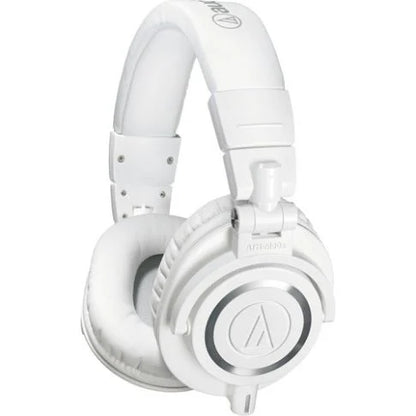 Audífonos monitoreo cerrados Audio-Technica ath-m50xwh (blancos)