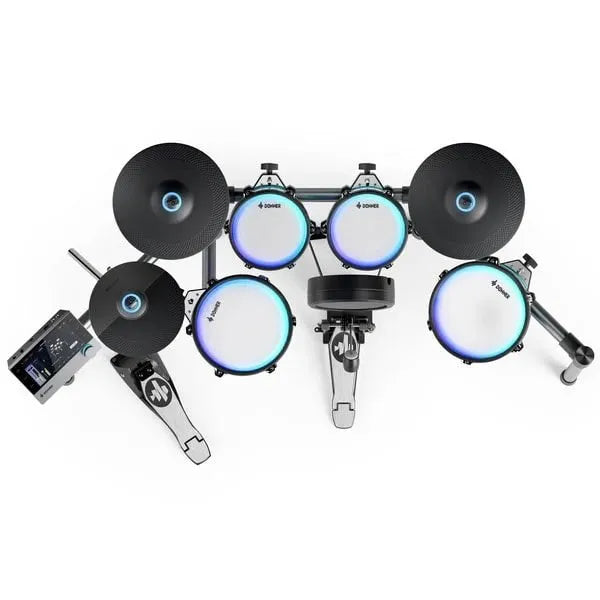 Batería Electrónica Donner BackBeat con Luces LED RGB