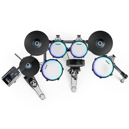 Batería Electrónica Donner BackBeat con Luces LED RGB