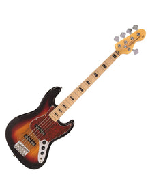 BAJO ELECTRICO VINTAGE V495SB 5 CUERDAS SUNBURST