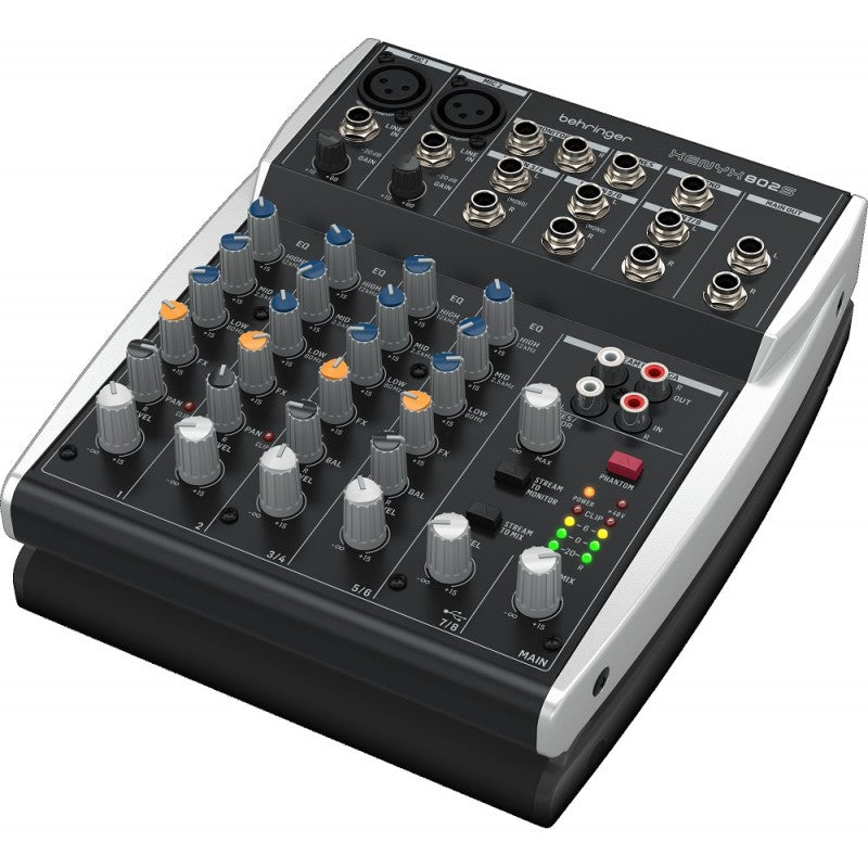 BEHRINGER XENYX 802S  MEZCLADORA INTERFAZ