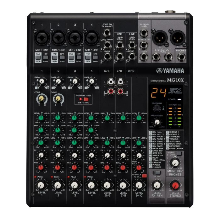 MEZCLADOR YAMAHA MG10X