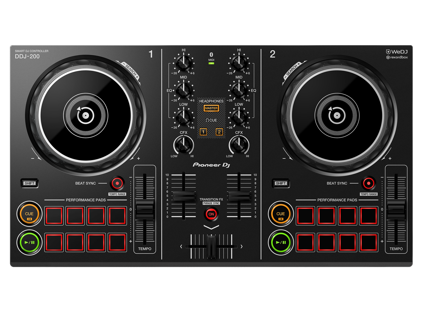 CONTROLADOR DJ PIONNER DDJ-200