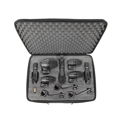 SHURE- PGADRUMKIT7 - KIT DE 7 MICROFONOS PARA BATERIA