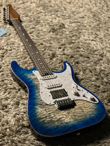 GUITARRA ELECTRICA SOLOKING MS-1 CLASSIC MKII FLAT TOP IRIDIUM BLUE BURST