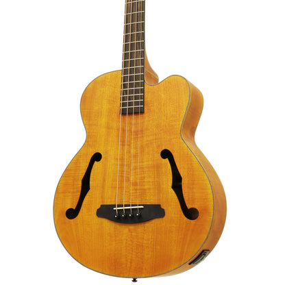 ARIA BAJO ELECTROACUSTICO FEB-F2 ESCALA MEDIA ST BROWN FUNDA A-FEB-F2M- STBR