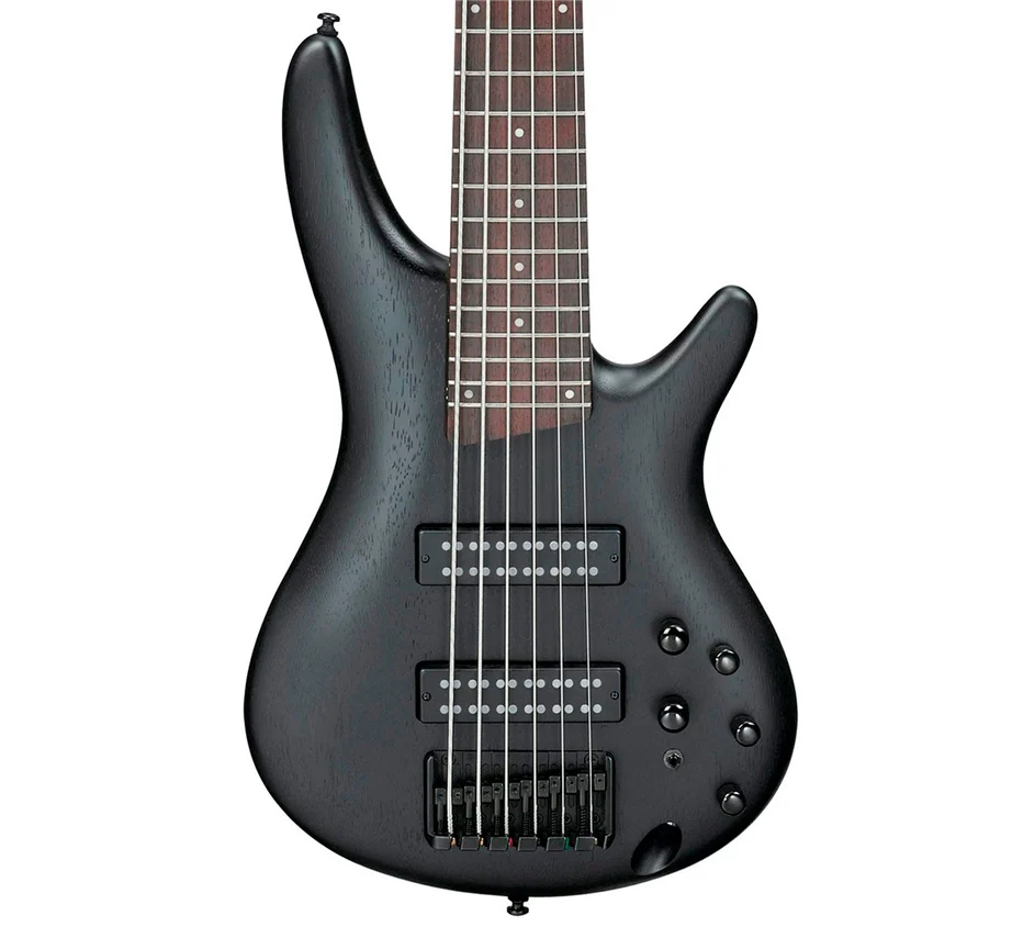 BAJO ELECTRICO 6 CUERDAS IBANEZ SR306EB WK WEATHERED BLACK